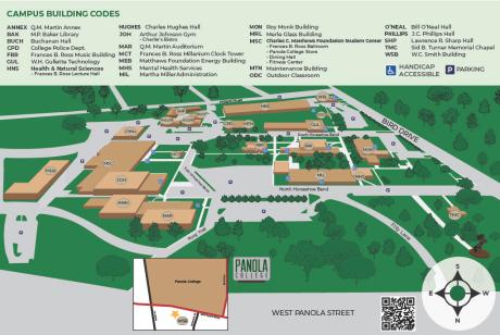Panola College Carthage Campus Map