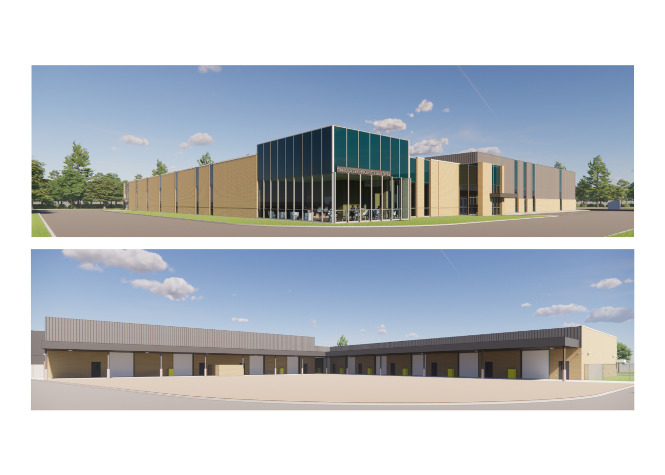 Technology Building Rendering