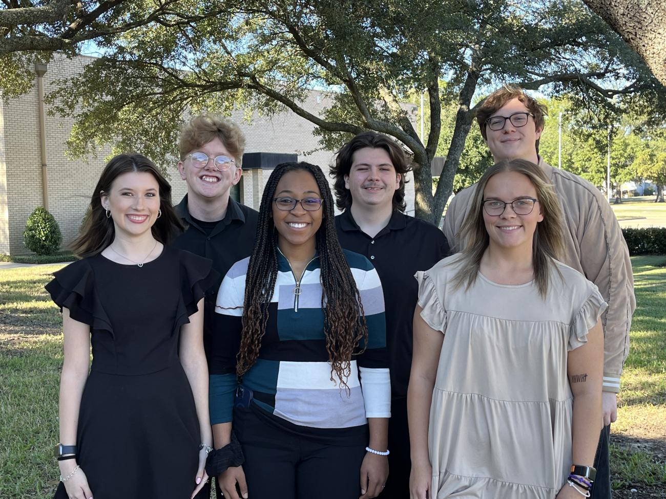 Texas Two-Year College All-State Choir Students